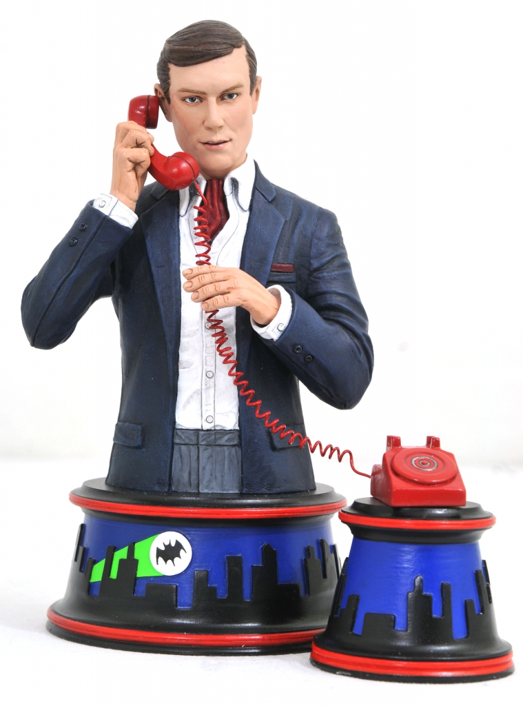 Batman Classic TV Series Resin Busts - Bruce Wayne With Bat-Phone