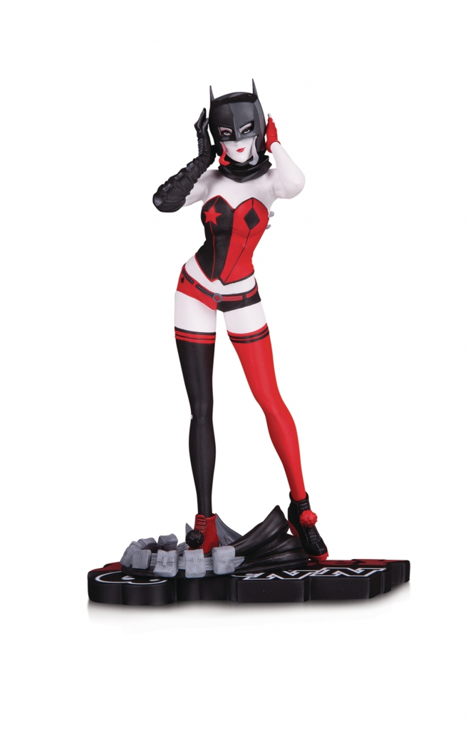John Timms' Harley Quinn Red, White & Black Statue