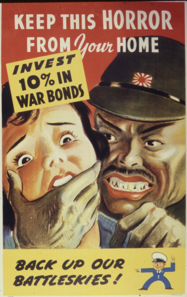 World War II Propaganda Poster - Keep This Horror From Your Home