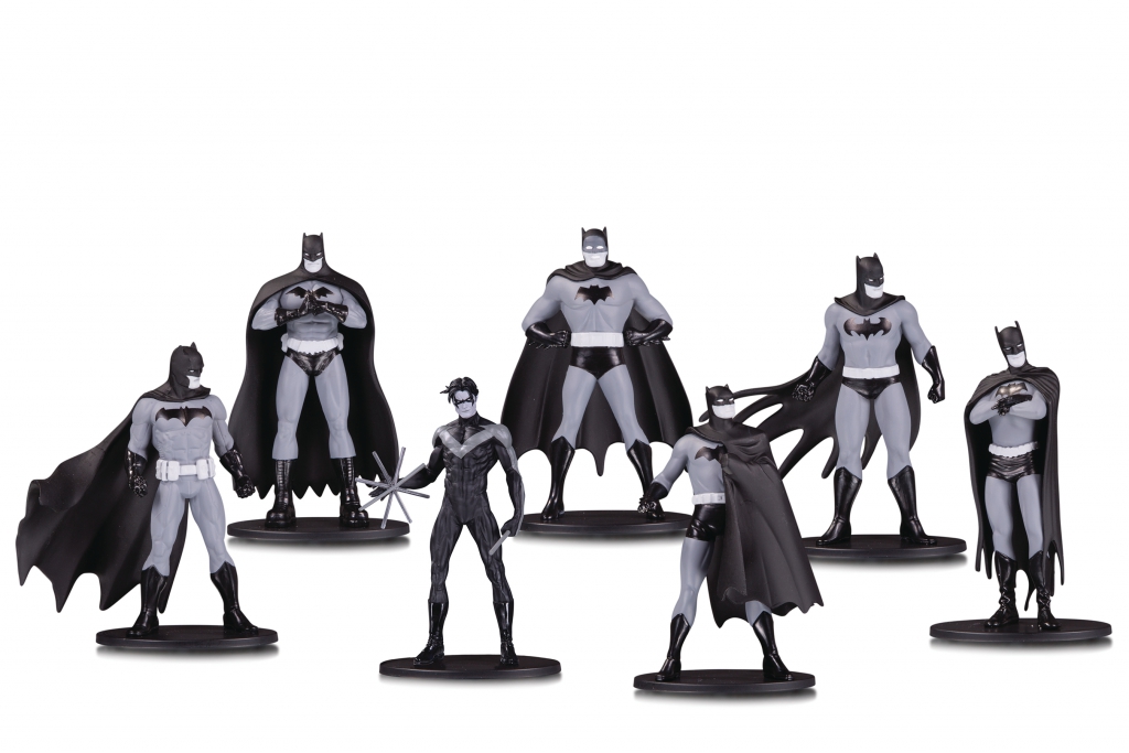 Batman Black & White Mini Figure Box Set