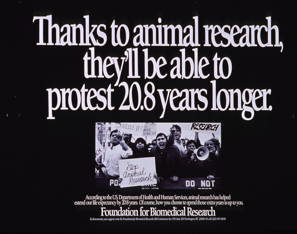 Foundation for Biomedical Research Anti-Animal Rights Ad