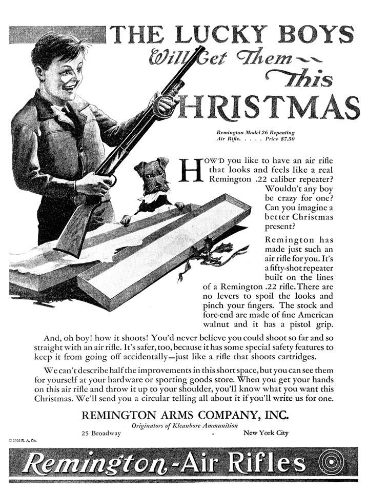Remington Add - The Lucky Boys Will Get This For Christmas