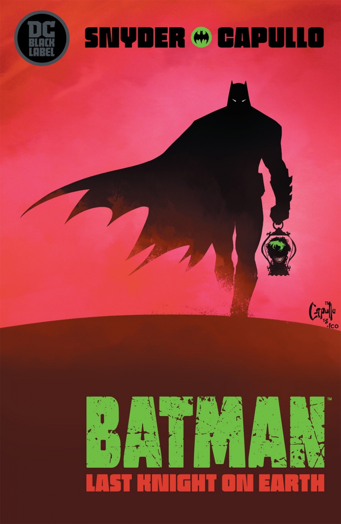 Batman Last Knight on Earth Cover