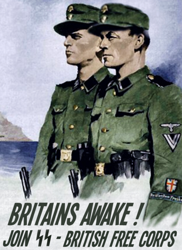 British Free Corps Propaganda Poster