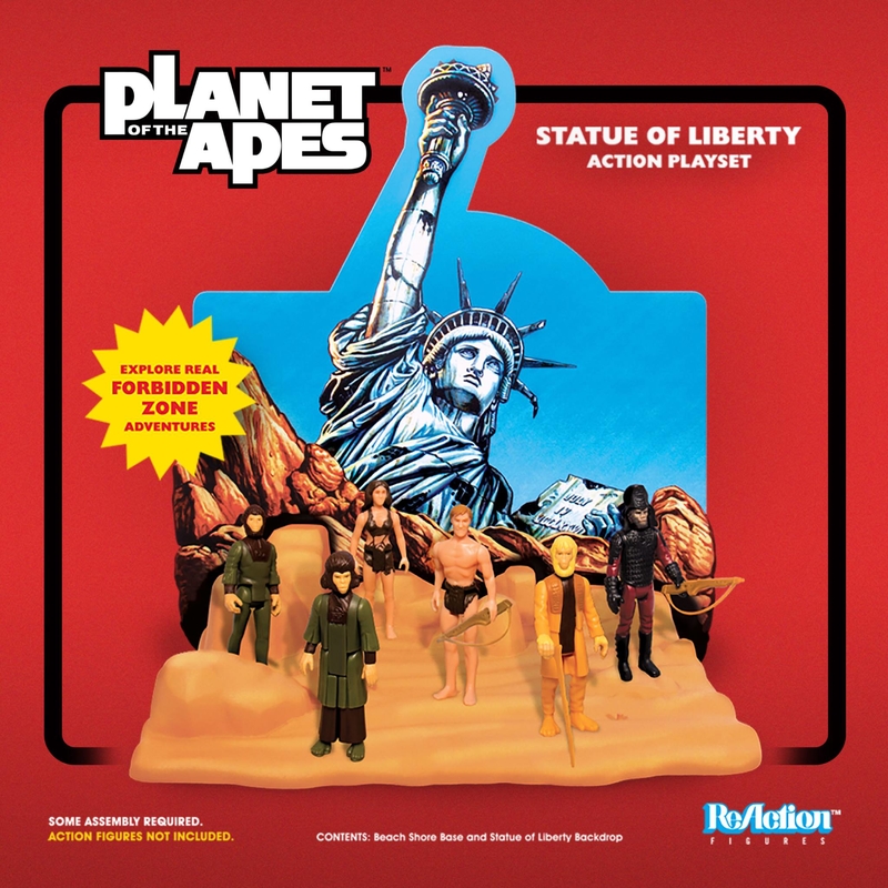 ReAction Planet of the Apes Statue of LIberty Action Playset