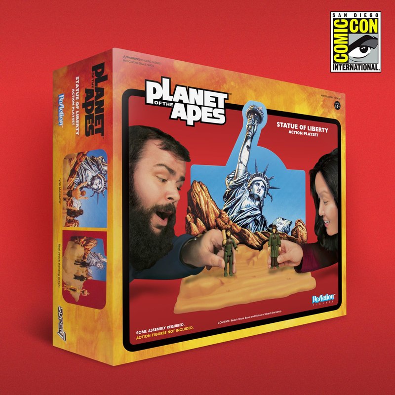 ReAction Planet of the Apes Statue of LIberty Action Playset