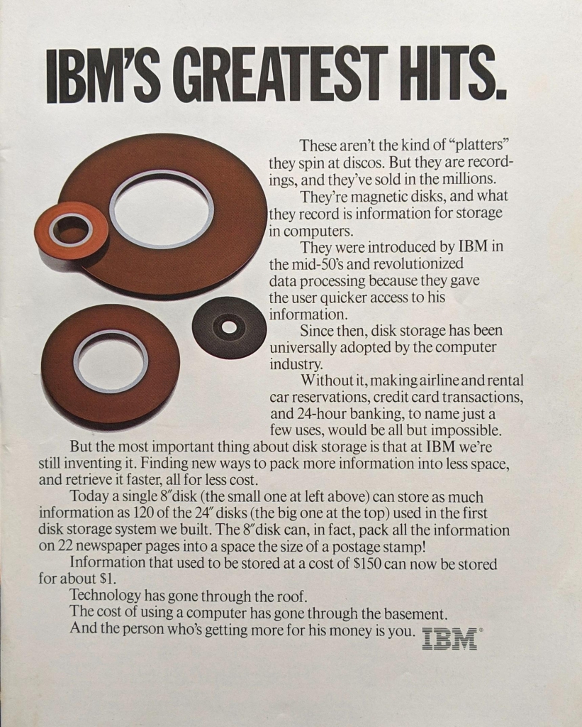 IBM's Greatest Hits Ad