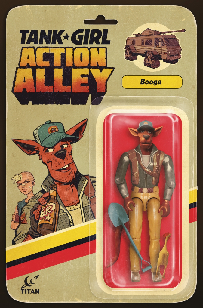 Tank Girl Action Alley #2 - Booga Action Figure Variant Cover