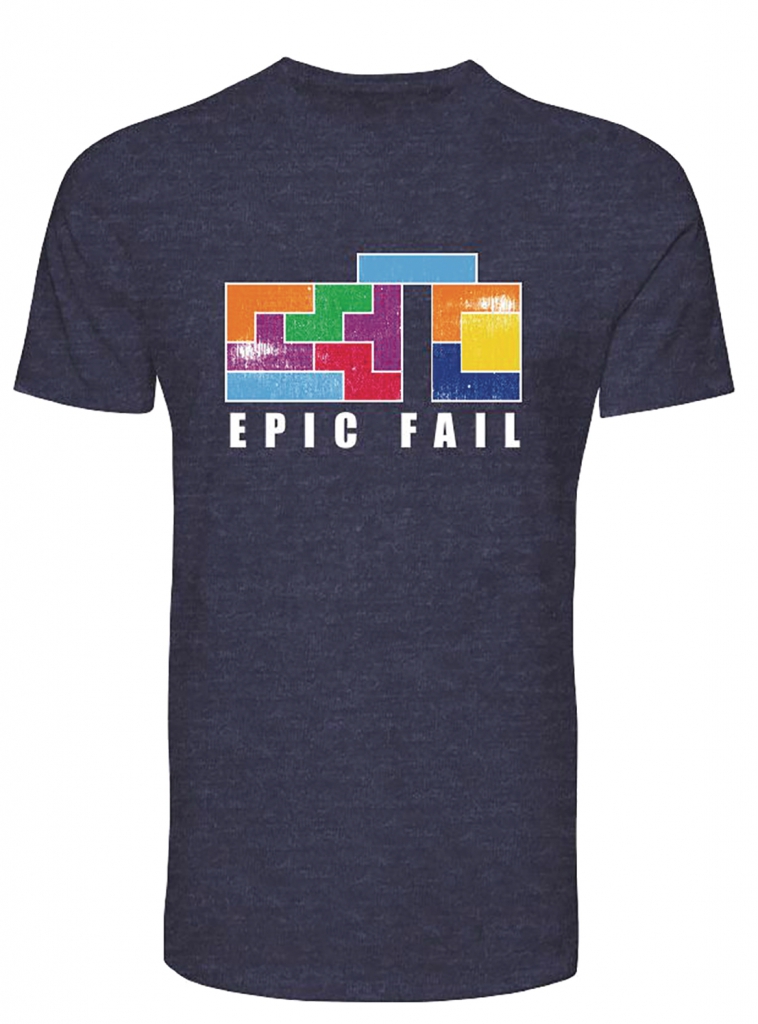 Tetris Epic Fail T-Shirt