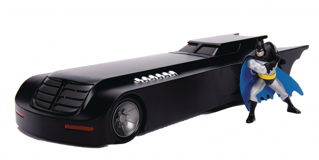 Jada Metals - Batman Animated Batmobile 1/24 Scale Vehicle
