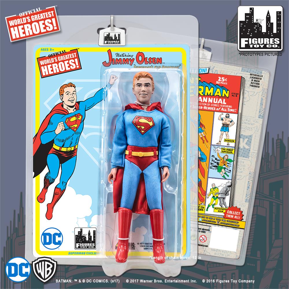 Jimmy Olsen as Superman Retro Action Figure