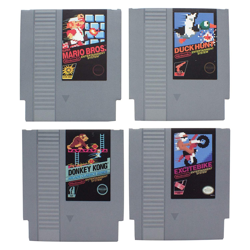 Nintendo NES Game Cartridge Drink Coasters