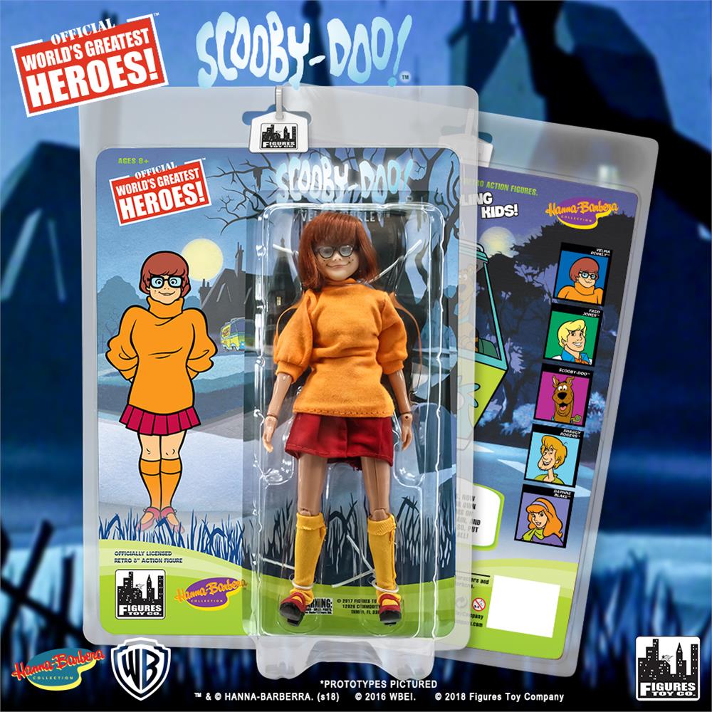 Figures Toy Co. Retro Scooby Doo Action Figures - Velma