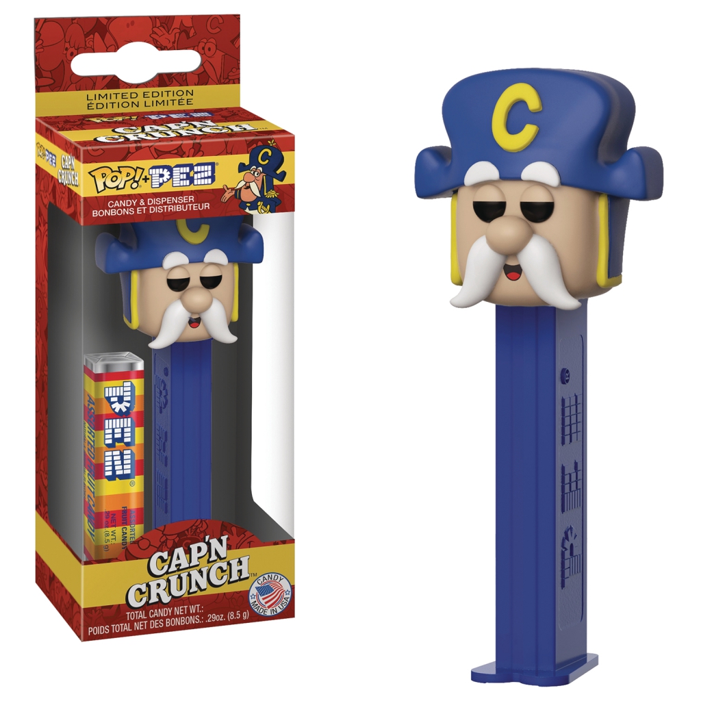 Funko Pop! Pez Dispensers - Quaker Oats Mascot - Cap'n Crunch