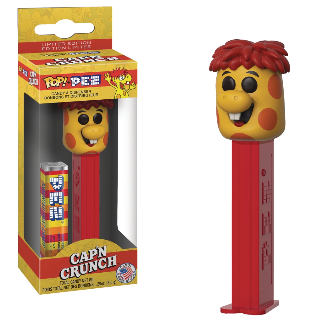 Funko Pop! Pez Dispensers - Quaker Oats Mascot - Crunch Berry Monster