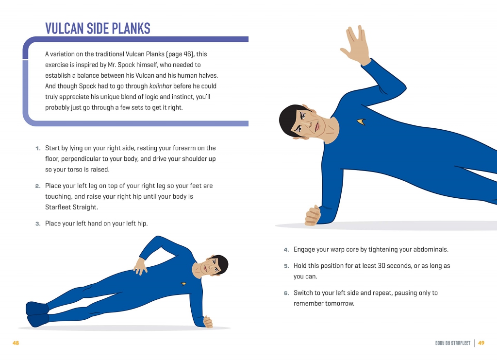 Star Trek: Body By Starfleet - Vulcan Side Planks