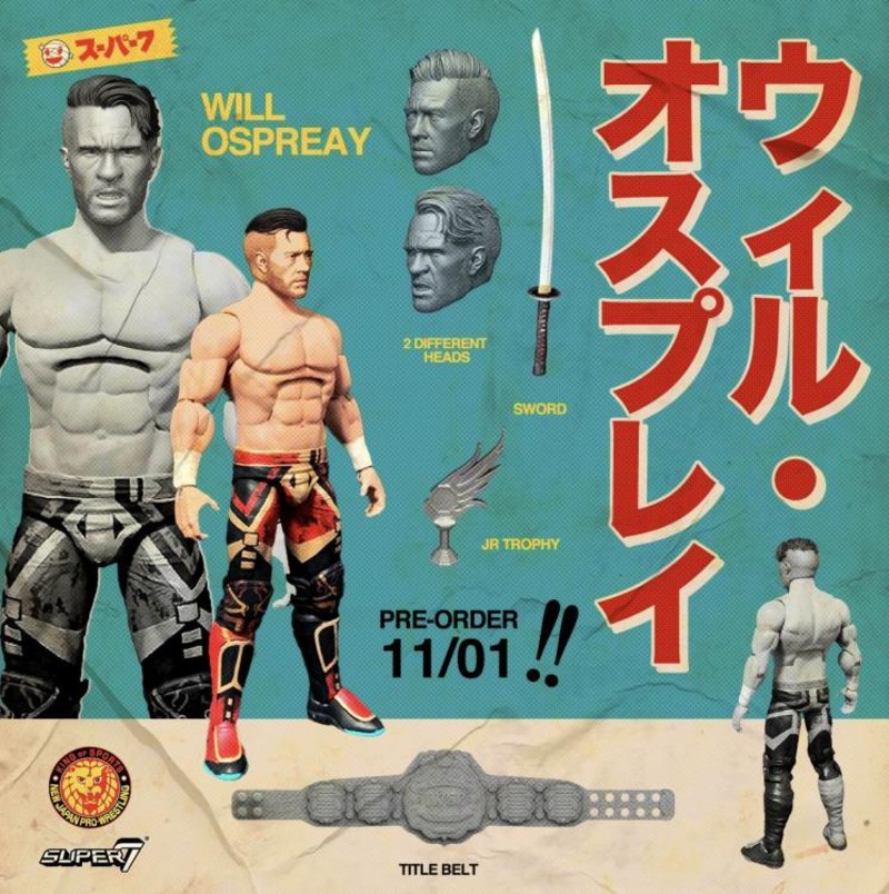Super7 - New Japan Pro-Wrestling - Will Ospreay