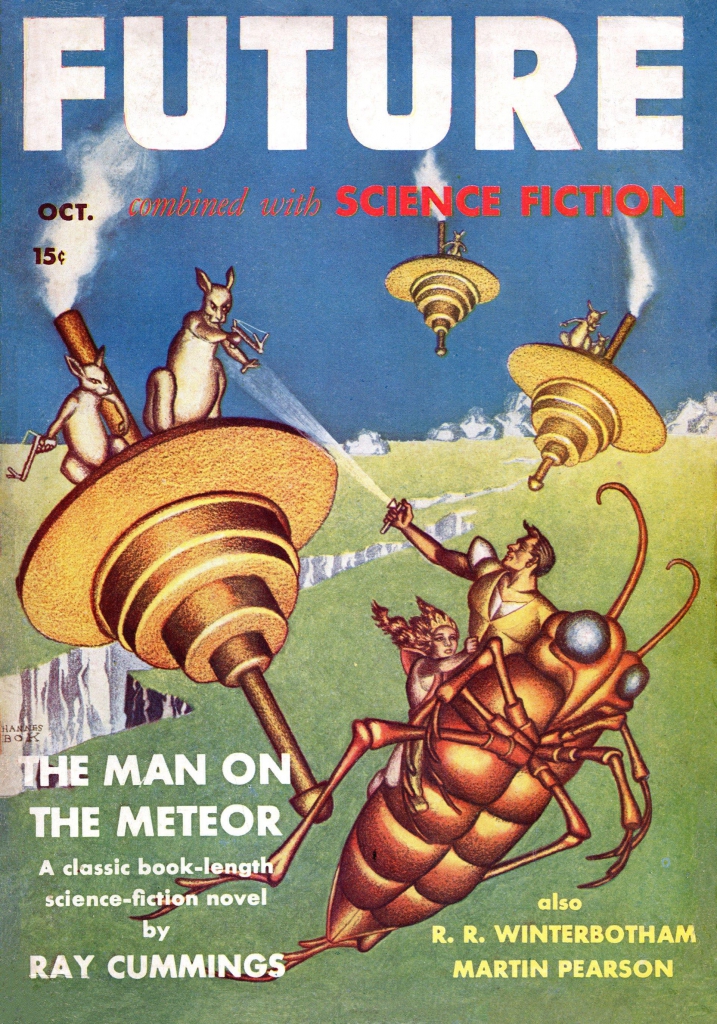 Future with Science Fiction - October 1941 Cover