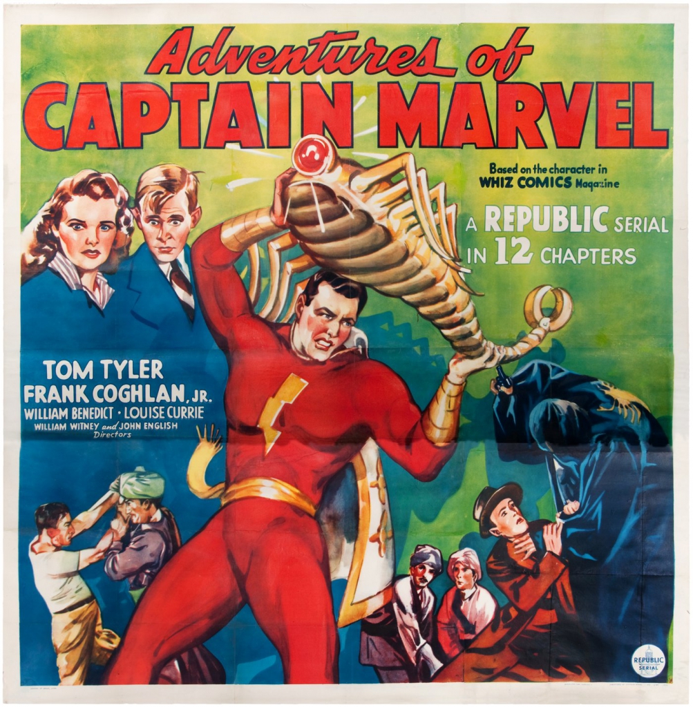 Adventures of Captain Marvel (Republic Serial) Poster