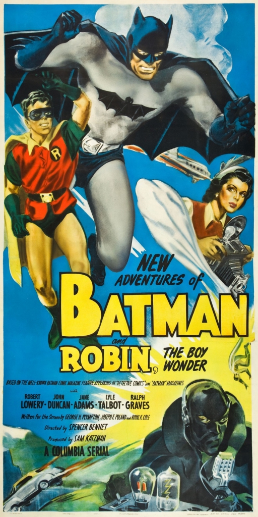 Batman and Robin (1949) Serial Poster