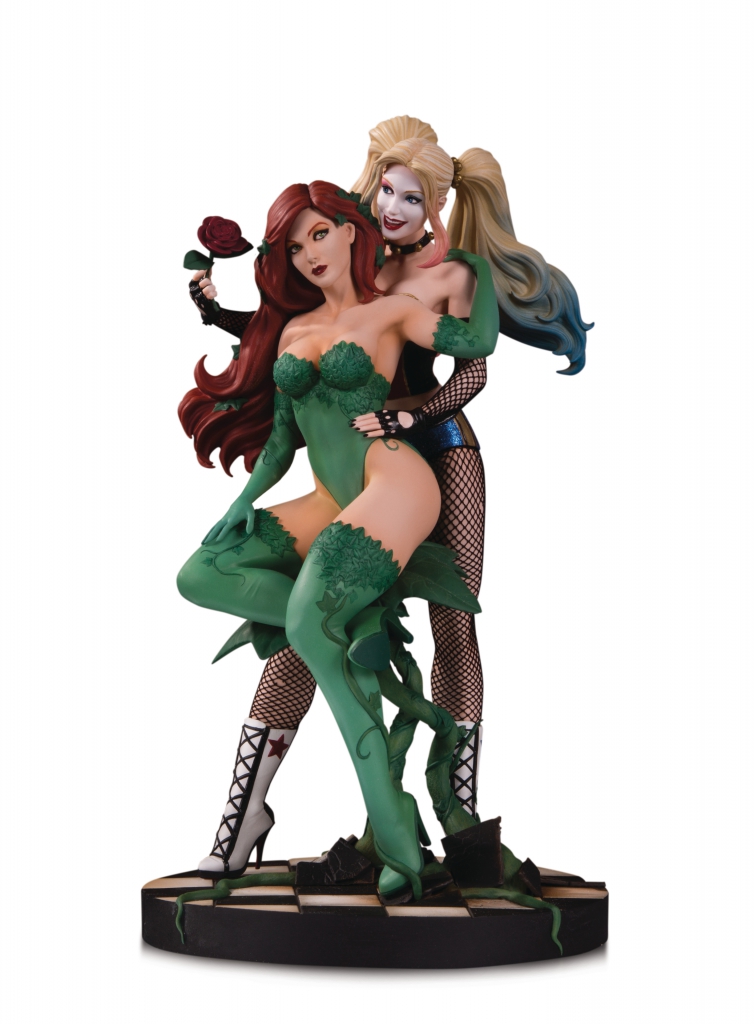 Harley Quinn and Poison Ivy Statue by Emanuela Lupacchino