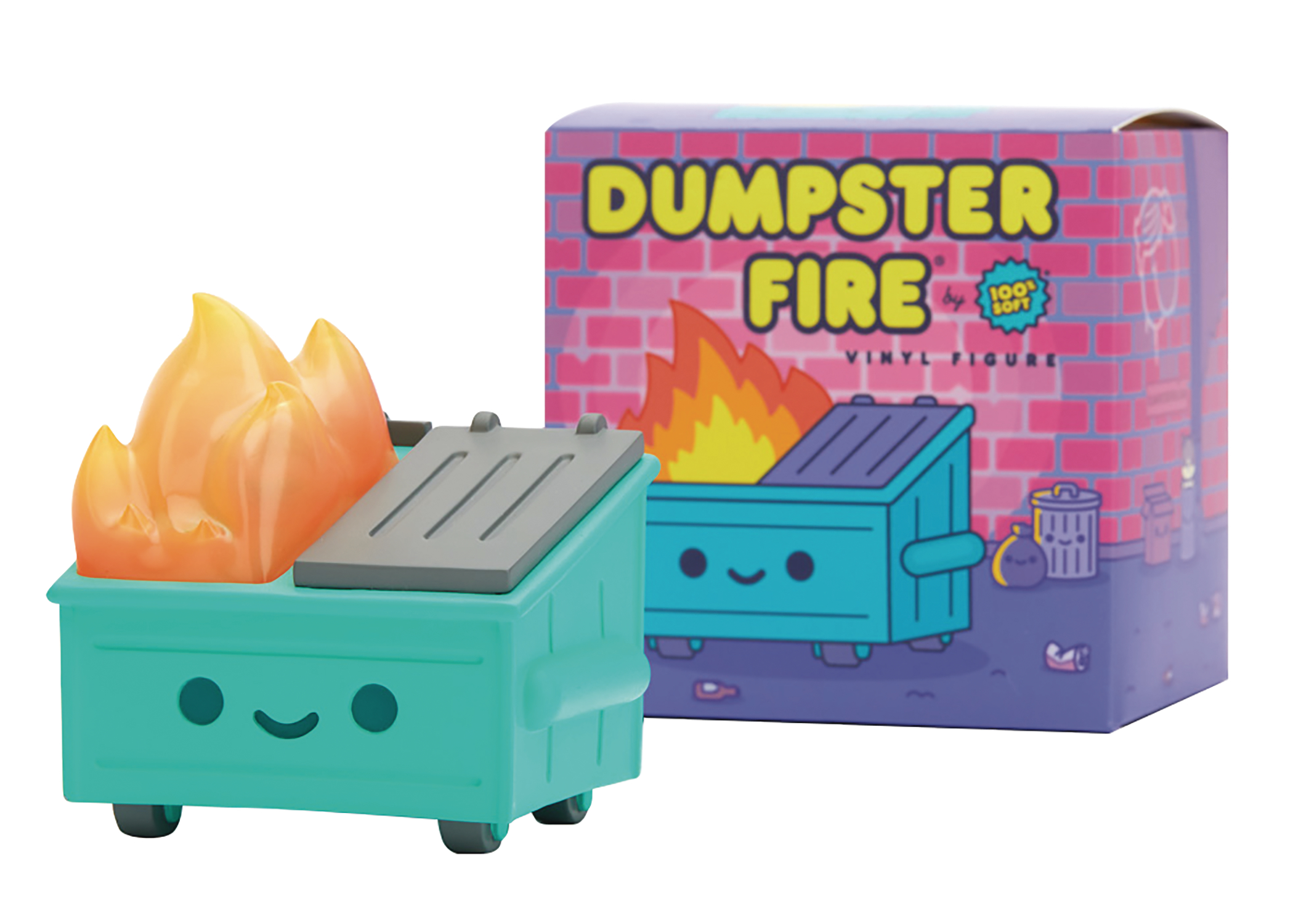 dumpster fire pop vinyl