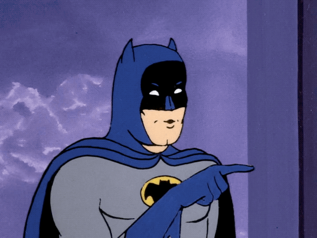 Animated GIF - Batman Pointing