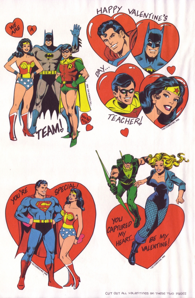 Superfriends Action Valentine Playbook (1980)