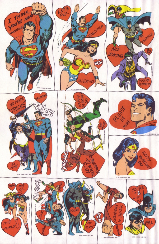 Superfriends Action Valentine Playbook (1980)