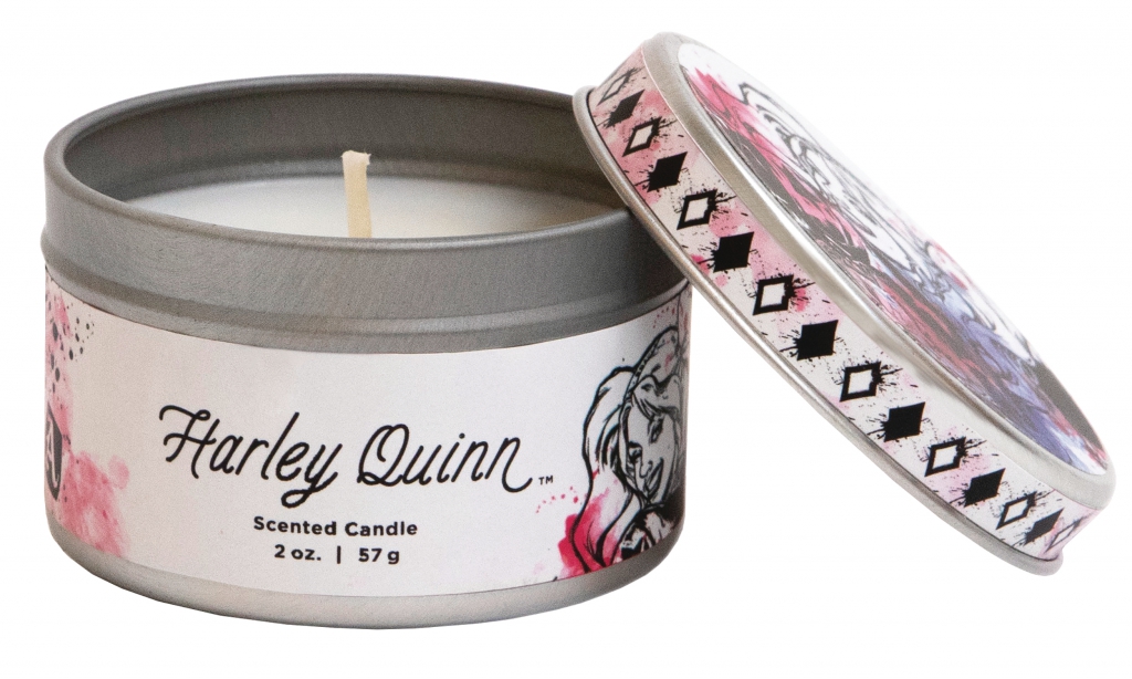DC Heroes Scented Candle Tins - Harley Quinn