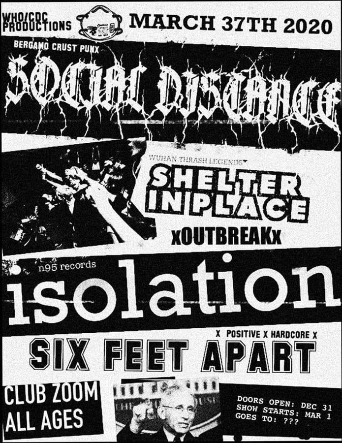 COVID-19 Punk Poster