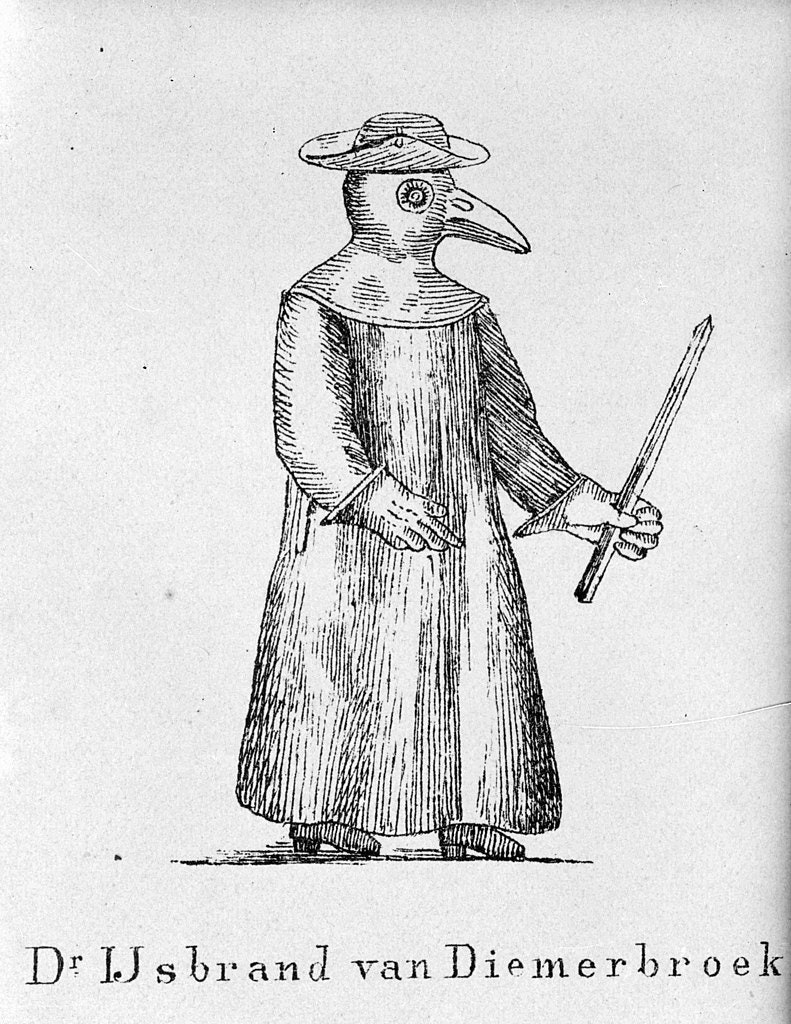 IJsbrand van Diemerbroeck, Dutch plague doctor
