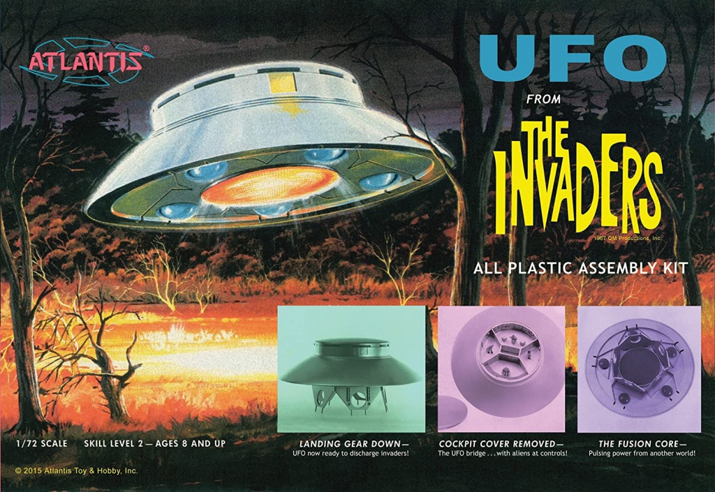 The Invaders - UFO 1/72 Scale Model Kit