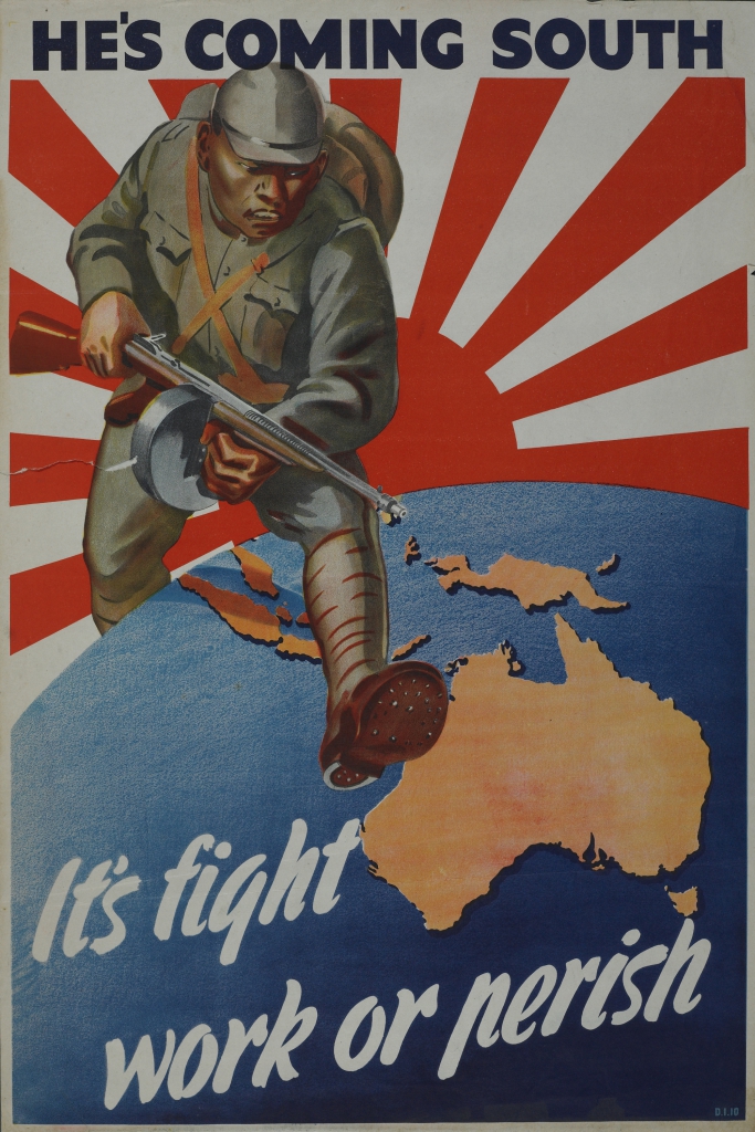 World War II Propaganda - He's Coming South