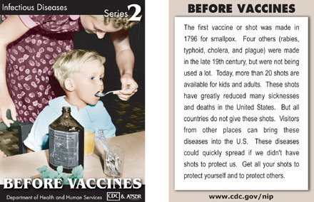 Infectious Disease Trading Cards - Series 2 - Before Vaccines