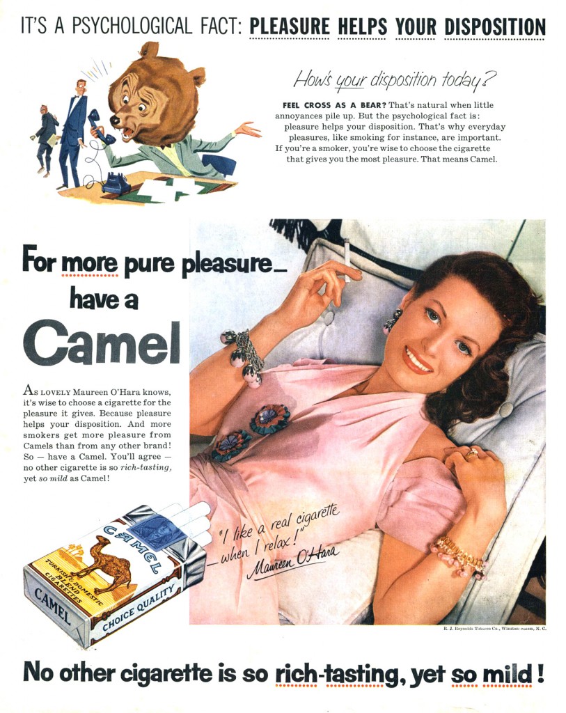 Camel Cigarette Ad