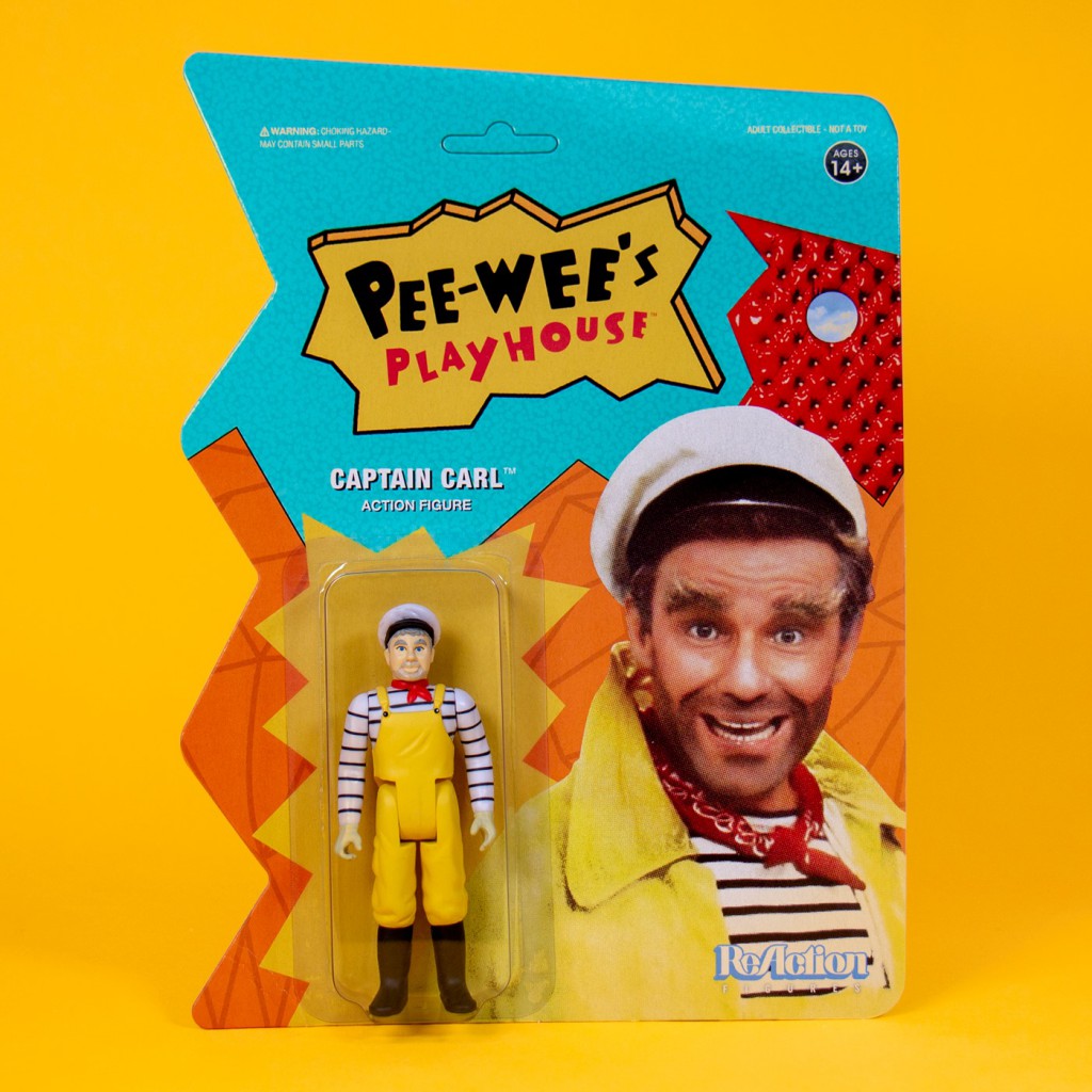 Pee Wee's Play House Reaction Figures - Captain Carl