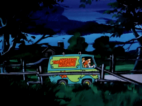 Animated GIF - Scooby Doo's The Mystery Machine