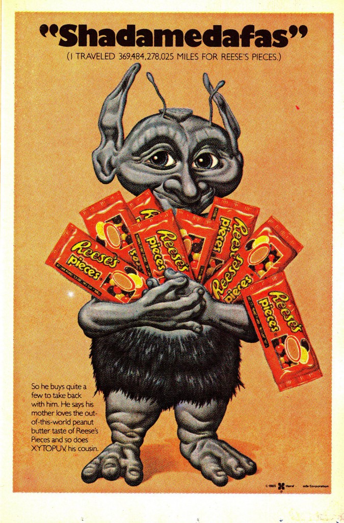1985 Reeses Pieces Ad