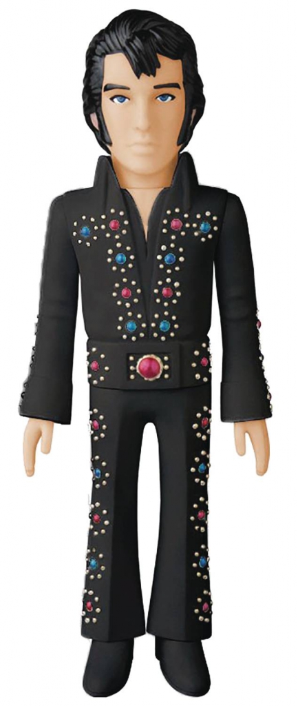 Elvis Presley in Black Costume Vinyl Figure