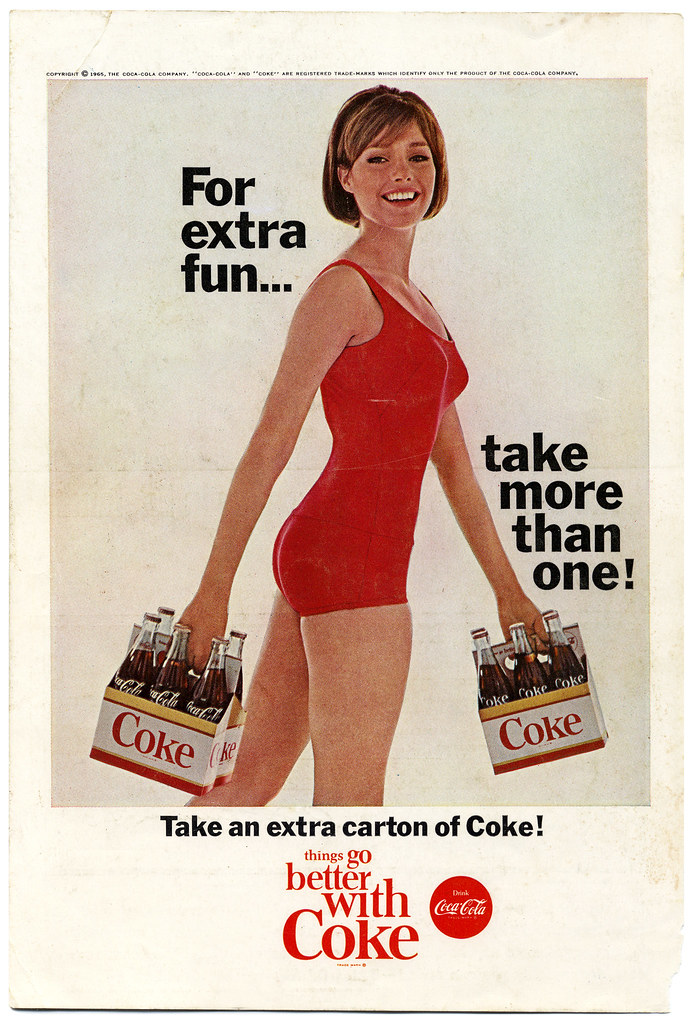 Coca Cola Ad - For Extra Fun, Take More Than One