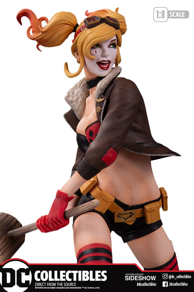 DC Bombshells Harley Quinn Statue, Version 2