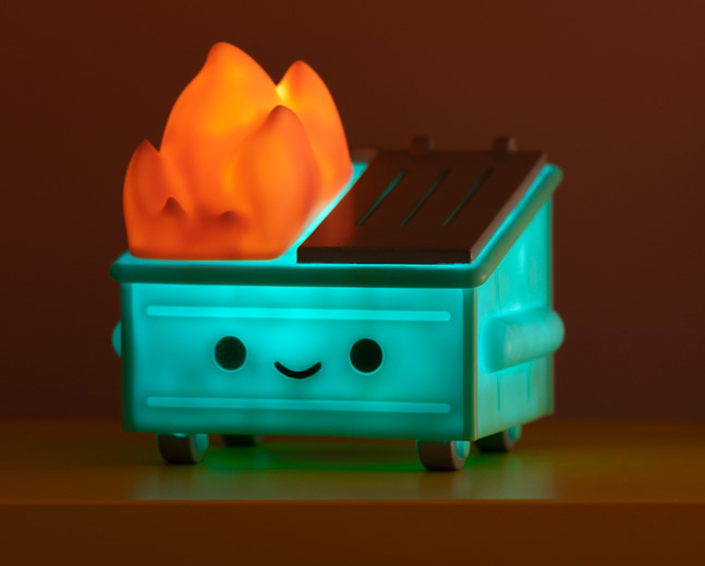 Lil Dumpster Fire Nightlight