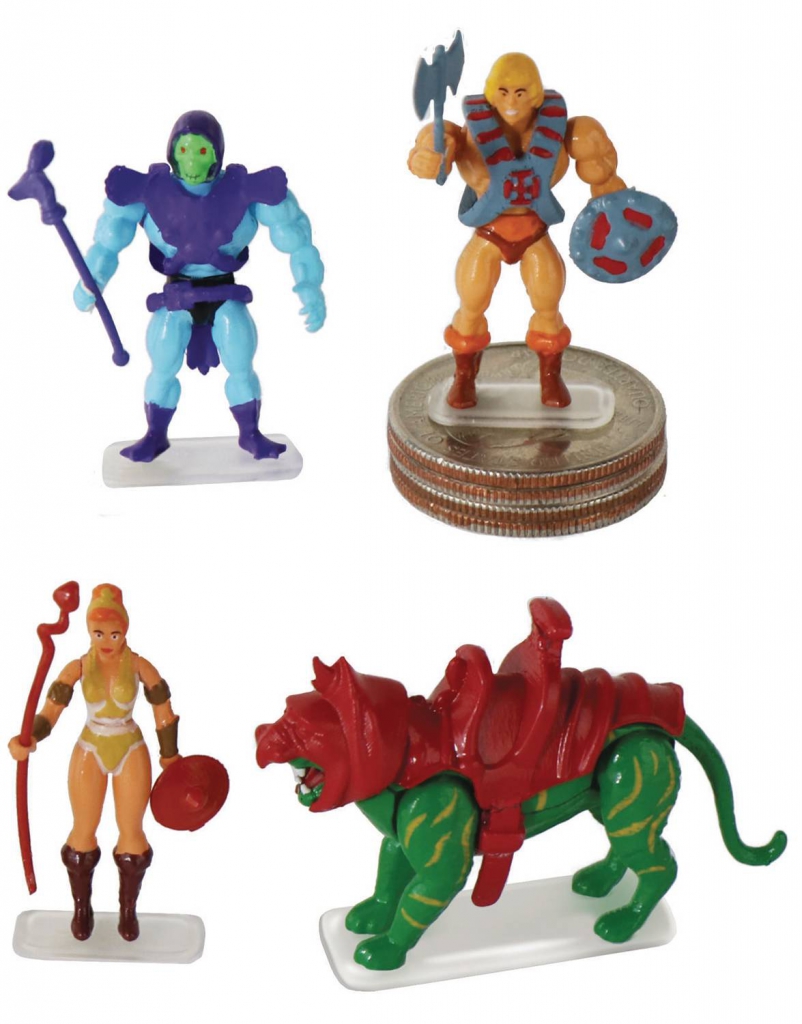 World's Smallest Masters of the Universe Micro Action Figures