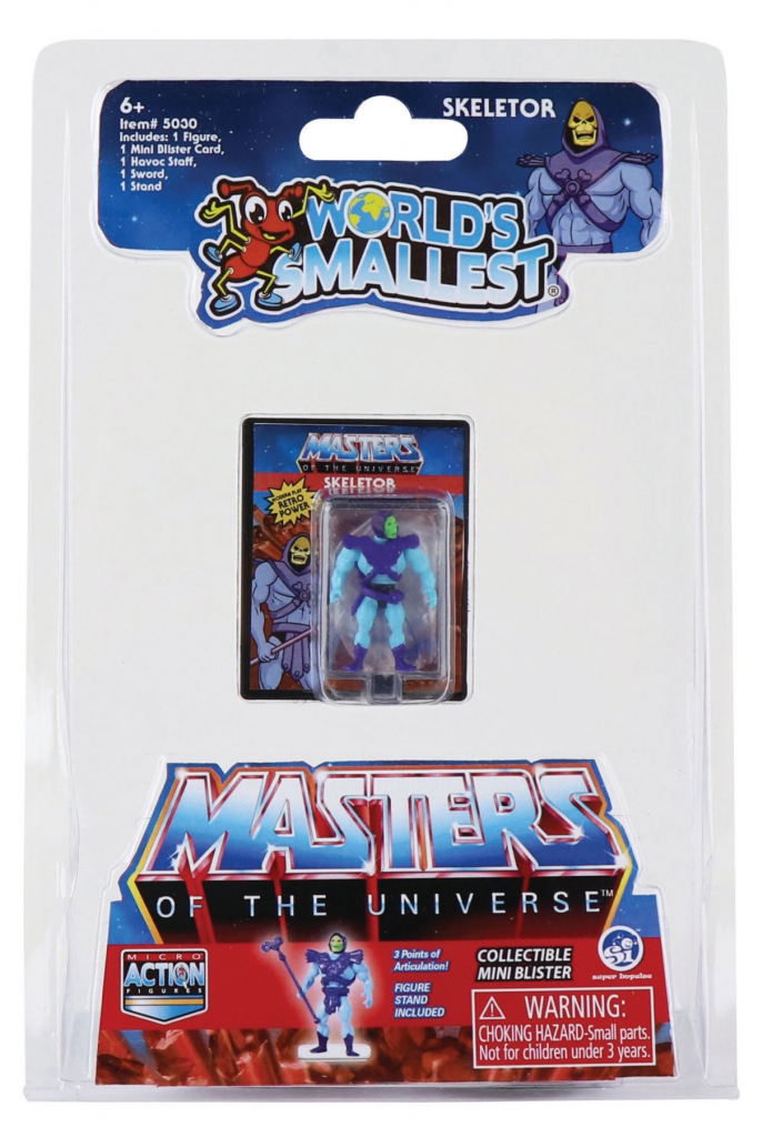 World's Smallest Masters of the Universe Micro Action Figures - Skeletor
