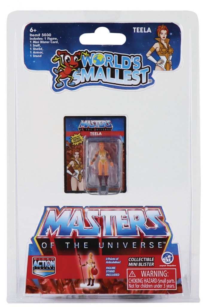 World's Smallest Masters of the Universe Micro Action Figures - Teela