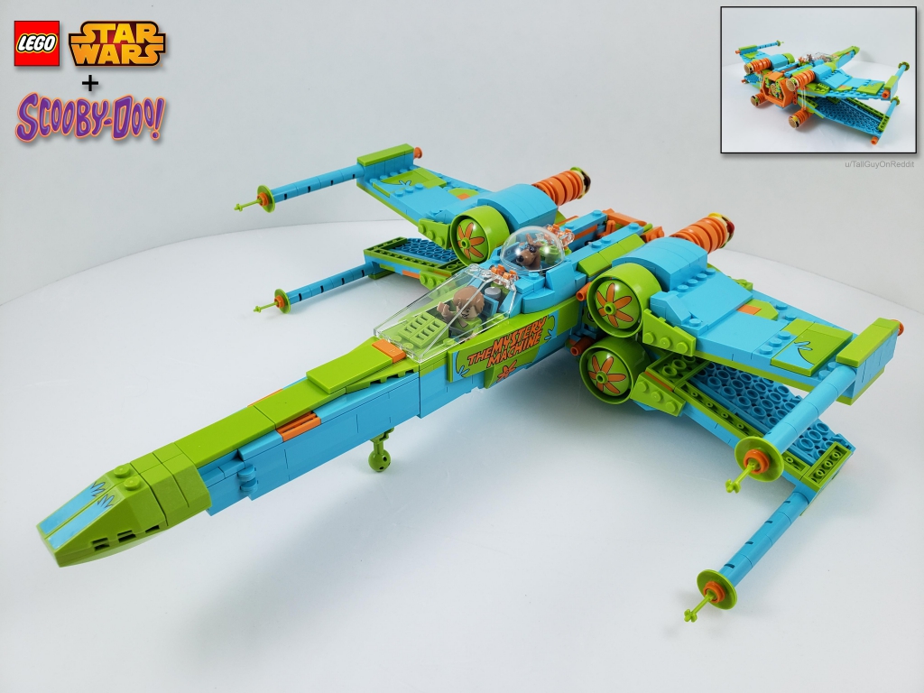 Lego Mystery Machine X-Wing