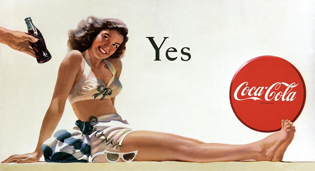 Coca Cola Ad, 1961