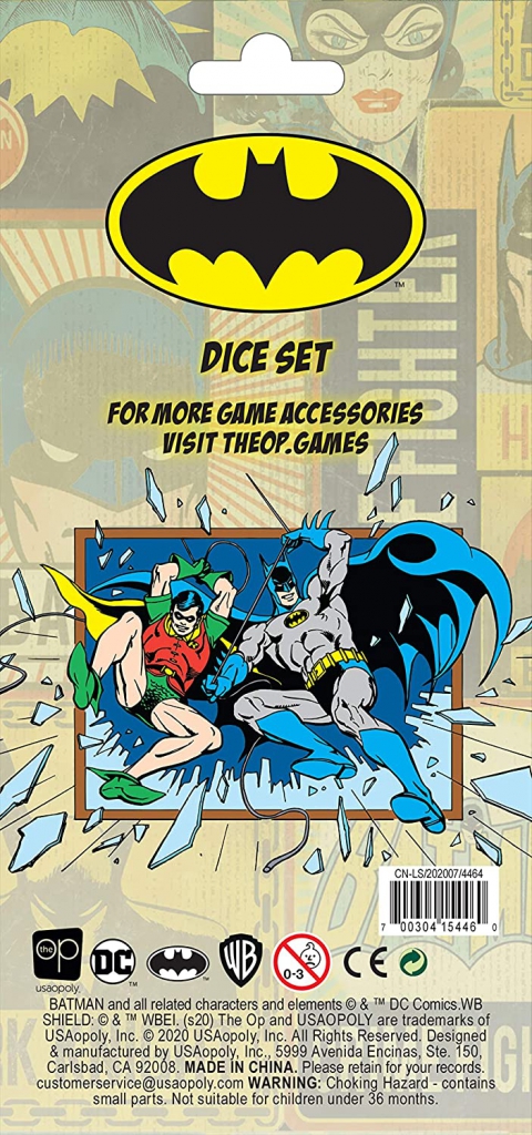 Batman D6 Dice Set