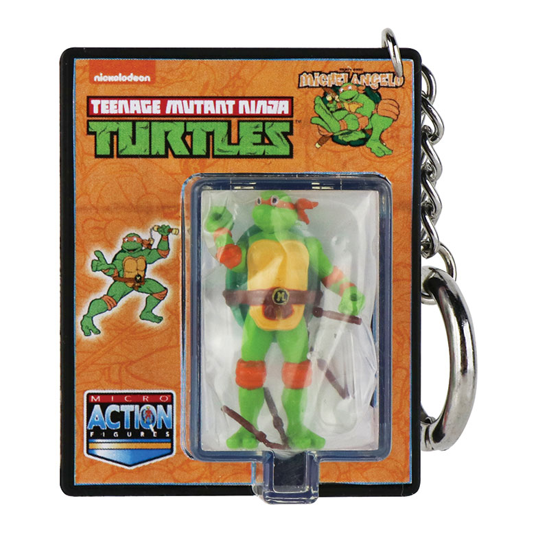 World's Smallest Teenage Mutant Ninja Turtles Micro Action Figures - Michelangelo
